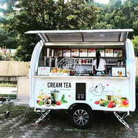 Imbisswagen für Eis und Snacks aus China: Kleine Mobile Fast-Food-Trucks zum Verkauf mit Vollausstattung
