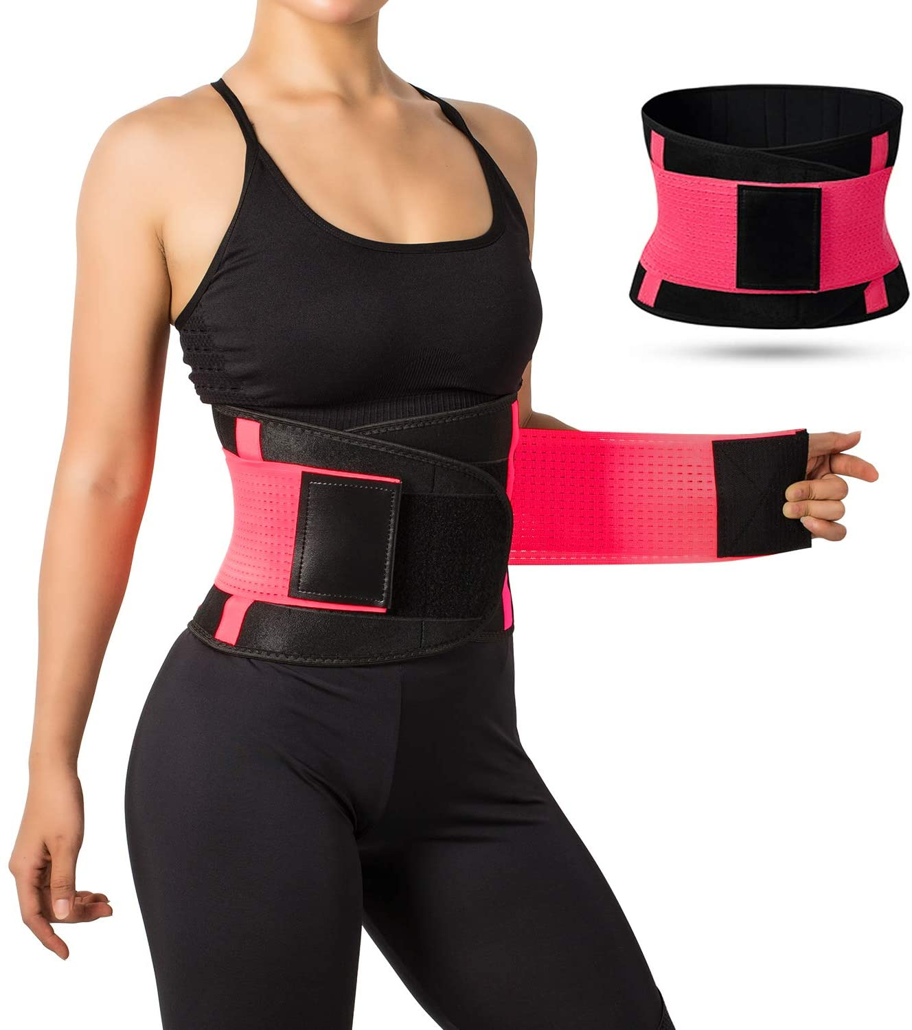 Đai Đôi Hỗ Trợ Lưng Eo Tùy Chỉnh 2020 Đai Nịt Eo Bằng Cao Su Neoprene Cho Nữ