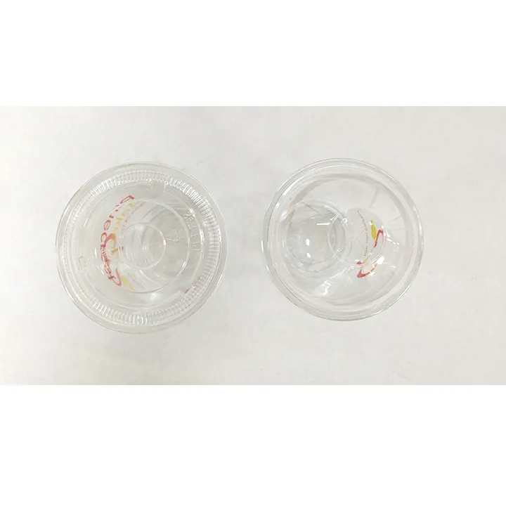Descartável 12oz Clear Plastic Copos Copos Beber Recipiente Transparente Bebida Quente e Fria para Suco de Água Soda Café