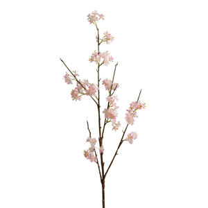 <span class=keywords><strong>Fleur</strong></span> artificielle en soie réutilisable réaliste de 110 cm à tige unique rose blanc champagne boule de neige pour la décoration de la maison salon balcon - Product Image 6