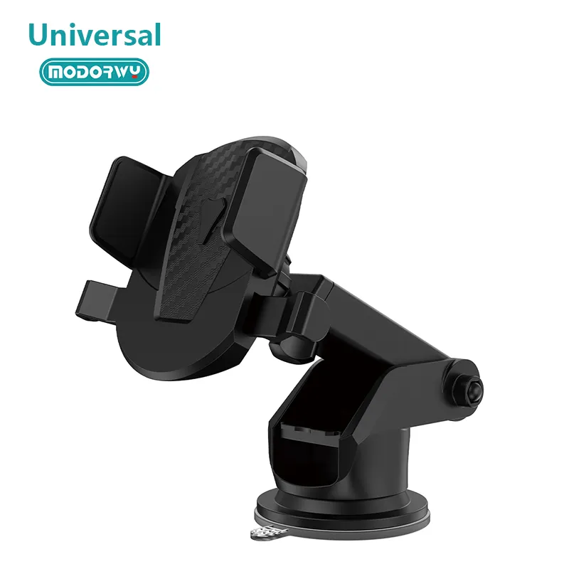 MODORWY Cell Phone Holder for Car Hands Free Clamp Cradle Vehicle Compatible
