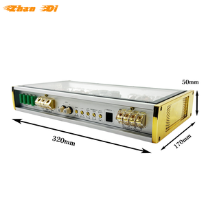 Amplificador de Audio para coche de alta potencia de 1800W Subwoofer Universal Mono Monoblock Clase D con ecualizadores Altavoz para coche de <span class=keywords><strong>1</strong></span> canal - Product Image 6