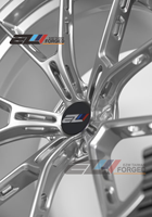 Roues forgées personnalisées 4 pièces 15-30 pouces 5x114.3/112/108/100 4x100 brosse polonaise Chrome PVD nouvelle conception concave en alliage d'aluminium