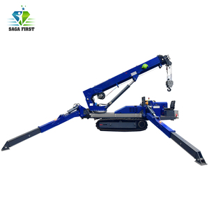 Nouvelle certification CE, <span class=keywords><strong>prix</strong></span> compétitif, mini-<span class=keywords><strong>grue</strong></span> sur chenilles 2t 3t 5t, <span class=keywords><strong>grue</strong></span> araignée hydraulique à flèche télescopique à vendre - Product Image 3