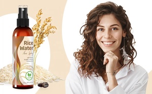 Infusé à la  romarin, à la biotine, à la caféine, à la kératine et à l'eau de riz pour la croissance des cheveux - Product Image 6