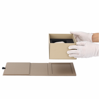 Caja de Reloj de Lujo Moderna, Personalizada y Ecológica con Materiales Reciclados, Laminación Mate, Logotipo Personalizado Incluido