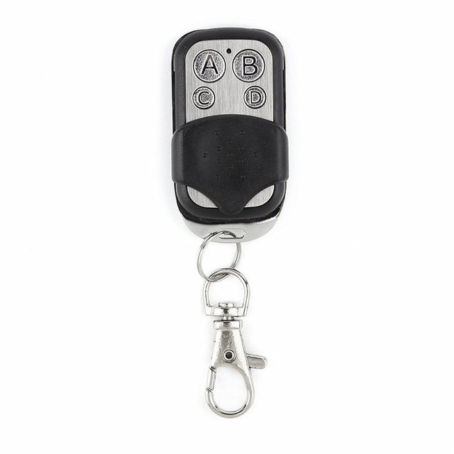 Remote Control 4 Channel Cloning key duplicator  Distance Learning Electric Garage Door Controller 433 MHz RF