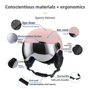 Grenzüberschreitender Neuer Outdoor-Sporthelm, Unisex <span class=keywords><strong>Ski</strong></span>- und Snowboardhelm, Warm und Sicher, CE-Zertifiziert, ASTM-Zertifiziert - Product Image 2
