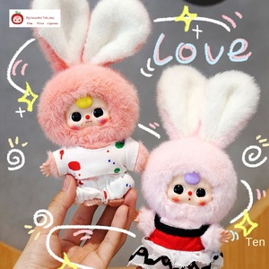 Ban đầu dễ thương bé ba thu nhỏ thỏ sang trọng đông lạnh nhân vật quy mô 1/6 Mini mù Hộp Búp Bê 12 + Y - Product Image 5