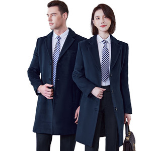 Nouveau style – Manteau d'hiver professionnel élégant à manches longues, chaud et épais, pour le bureau, coupe ajustée et design raffiné - Product Image 4