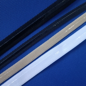 Bande élastique antidérapante en polyester/nylon de 10 mm et 15 mm, colorée sur mesure, pour sous-vêtements, <span class=keywords><strong>soutien</strong></span>-<span class=keywords><strong>gorge</strong></span>, bandeaux et sacs. - Product Image 1