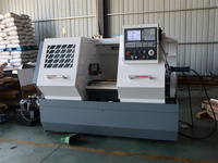 Torno CNC Horizontal de Cama Plana CK6140, GSK 400mm, Alta Precisión, para Piezas Automotrices y Componentes Mecánicos
