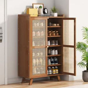 <span class=keywords><strong>Mueble</strong></span> Zapatero de 6 Niveles con Puerta <span class=keywords><strong>para</strong></span> Sala de Estar, Uso Doméstico, Armarios y <span class=keywords><strong>Entrada</strong></span> - Product Image 4