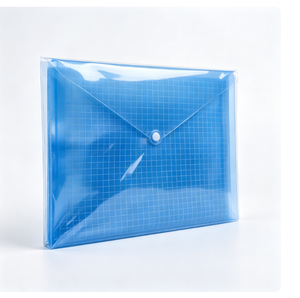 Bolsa de Archivo Grande de Polipropileno Tamaño FC, para Oficina y Escuela, Bolsa Transparente con Cierre a Presión, Bolsa de Almacenamiento Transparente para Papel - Product Image 3