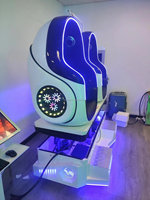 Dinibao Indoor amusement Nueva atractiva máquina de realidad virtual 9D de pie máquina de realidad virtual Asientos dobles máquina recreativa