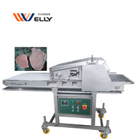 Facile funzionamento elettrico per uso professionale batticarne piccola bistecca di carne appiattimento di pesce a base di carne macchina della pressa per l'esportazione