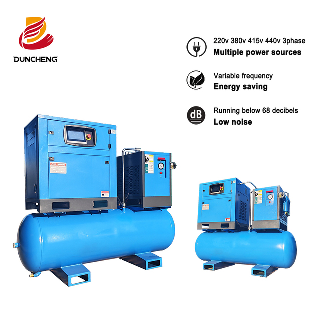 Mini Portable Rotary Screw Air Compressor 3.7kw 5hp for Home Garage and DIY Workshop