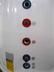 Calentador de Agua <span class=keywords><strong>Solar</strong></span> de Alta Presión con Termostato, Tanque de Acero Inoxidable de 100-500L para Uso en Exteriores y Doméstico, Ahorro de Energía - Product Image 5