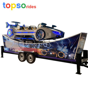 Rimorchio portatile giostre Mini auto volanti per la vendita Era giri in auto - Product Image 4