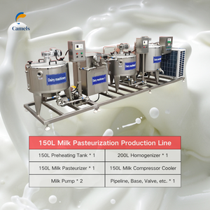 Equipo de línea de procesamiento homogeneizador de pasteurizador de leche a pequeña escala para lácteos - Product Image 4