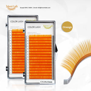 Beaux plateaux extensions de cils de couleur de qualité supérieure ombre brune mélangée douce pour une amélioration étonnante des yeux - Product Image 3