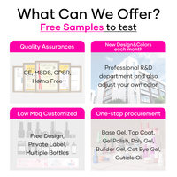 Gel végétalien sans hema 100% de haute qualité Oem fournitures pour les ongles en gros créez votre propre marque UV vernis à ongles sans hema