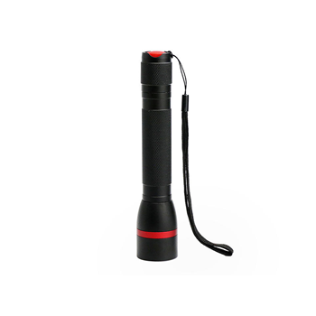10W DC LED Flashlight with Dry Battery Aluminum Construction 6000K Daylight Work Light IP20 Rated