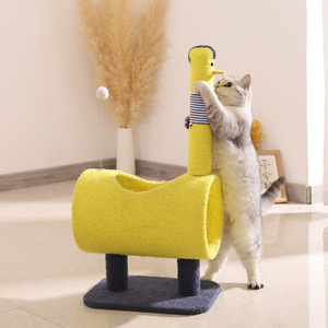 Arbre à chat de dessin animé de meubles de jouet de griffoir de chat de thème de dinosaure avec la couverture de sisal de <span class=keywords><strong>chaton</strong></span> de tunnel de poteau de grattoir de <span class=keywords><strong>griffe</strong></span> - Product Image 6