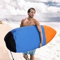Sac de sport de surf professionnel personnalisé de haute qualité sac de planche de surf couverture de planche de surf en toile souple