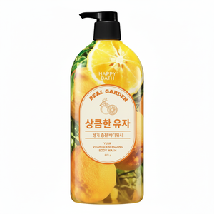 Happy Bath Real Garden Vitamin Vitality Gel de Baño 1 unidad 900g Yuzu Refrescante con Vitamina B - Product Image 1
