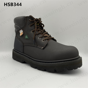 LXG, botas de seguridad de suela de goma Goodyear duraderas para leñador superventas, zapatos de seguridad estándar SA para hombre de corte medio HSB226 - Product Image 5