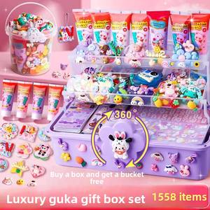 Set de Pegatinas de Goma con Forma de Pata de Gato Meng <span class=keywords><strong>Yiyi</strong></span>, Caja de Almacenamiento para Manualidades, Regalo de Cumpleaños para Niñas, Juguetes Infantiles, Compras Globales - Product Image 3