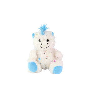 8 Inch Blue <b>Unicorn</b> Comforter Super Soft Plush Bag Modern Birthday <b>Gift</b> Digital Printed NYFY-1244 MOQ 100 - Product Image 1