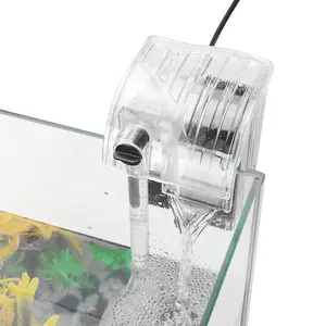 Sponge Foam Aquarium Top Filter Pump Oil Removal Membrane Wall-Mounted Waterfall Filter Hanging Filter For Aquarium