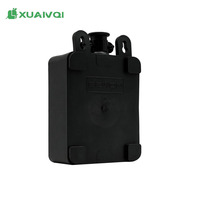 XUANQI XQ-F11 prise de courant industrielle noir étanche prises électriques avec 2 prises ca 16a courant nominal