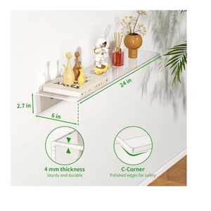 Estantes flotantes acrílicos al por mayor personalizados estantes de exhibición de pared transparentes para <span class=keywords><strong>Lego</strong></span>, planta, perfume, libro en el dormitorio - Product Image 6