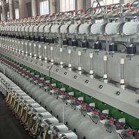 Machine à retordre les fils et fibres de coton haute vitesse et robuste Kingkangda avec moteur PLC et boîte de vitesses, capacité 1500 kg