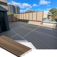 Hochdichte Holz-Kunststoff-Verbundplatten für Garten-Schwimmbäder, Fabrik-Großhandel WPC-Terrassendielen, Brückenprofil