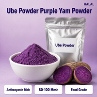 Poudre d'igname violette Demeter Ube de qualité alimentaire, naturelle, en vrac, échantillon, pour boissons, glaces, desserts, personnalisation OEM