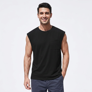 Men Tank Tops Sleeveless Hoody Bodybuilding Tee Shirt <b>Stringer</b> Male Workout Hooded <b>Vest</b> Single - Product Image 1