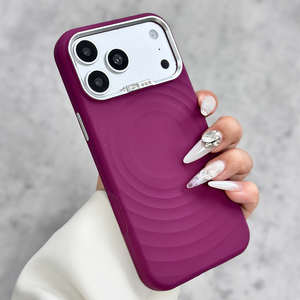 เคสโทรศัพท์มือถือ S123 สำหรับ iPhone 17 18 Pro Max พร้อมกรอบโลหะ เคส iPhone ของแท้  วัสดุซิลิโคนเหลวแม่เหล็ก - Product Image 6