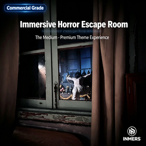 Equipo Comercial para <span class=keywords><strong>Escape</strong></span> Rooms: Juego Inmersivo de Terror Psíquico con Sensor, Efectos de Sonido y Luz, Atrezzo para Atracción de Casa Embrujada - Product Image 6