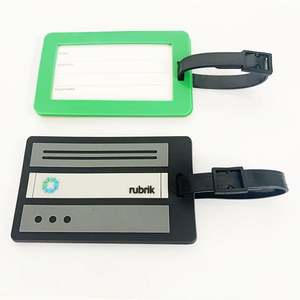 Etiqueta de Equipaje de Silicona de PVC Suave Personalizada con Logotipo, Impermeable, para Viajes, 2022OEM - Product Image 4