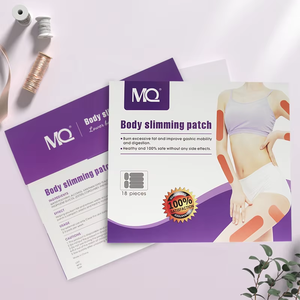 Patch Amincissant Corporel aux Herbes MQ (18 Pièces) - Patch Chauffant à Base d'Extraits Végétaux pour la Taille, l'Abdomen et les Jambes - Soin Quotidien - Product Image 1