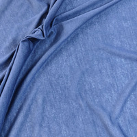 Tissu en peluche 100% polyester de couleur unie personnalisé, tricoté en trame légère et respirante pour vêtements de sport pour filles garçons 120 g/m²