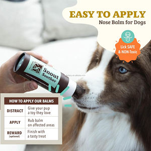 Natural Dog <strong>Snout</strong> <strong>Soother</strong> Healing Balm Pet Grooming Essentials Treat Heal Nourish Protect Pup Nose Chamomile Grapeseed Pet Balm - Product Image 2