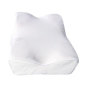 Custom Shape Super Quality Premium Ergonomic Neck Cervical Orthopedic Memory Foam <b>Pillow</b> With Natural Hypoallergenic Cover - Product Image 2