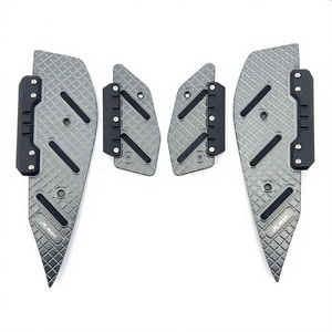 Pédale en aluminium modifiée pour Yamaha XMAX 23-26, pédale en aluminium XMAX avec caoutchouc anti-chute. - Product Image 6