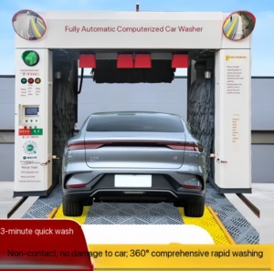 Impianto di lavaggio <span class=keywords><strong>auto</strong></span> automatico a tunnel con portale rotante per grandi stazioni di servizio Yongjian - Product Image 5