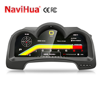 NaviHua pour Toyota Fortuner/Hilux/Vigo 2005-2015 Mise à niveau de la voiture Affichage LCD Instrument de vitesse automatique Système Linux Affichage numérique de la voiture